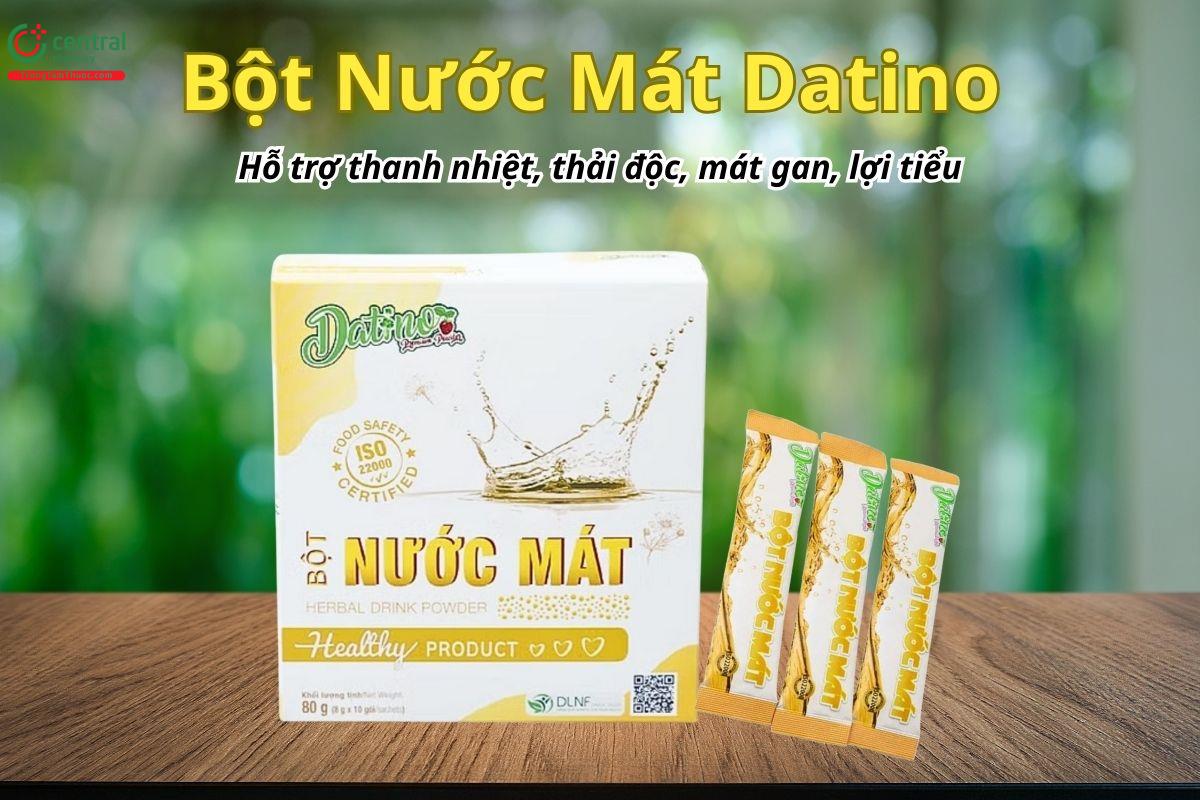 Bột Nước Mát Datino hỗ trợ thanh nhiệt, thải độc, mát gan, lợi tiểu