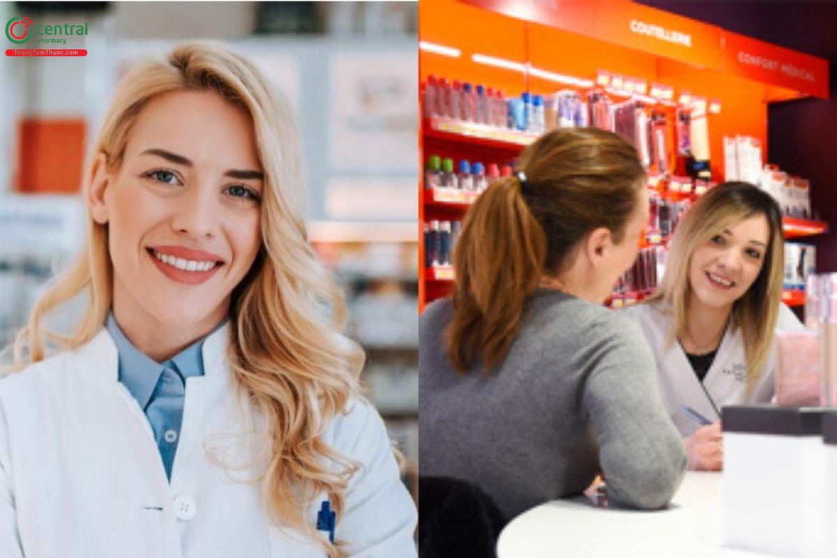 Đội ngũ dược sĩ chuyên môn được đào tạo bài bản và có kinh nghiệm thực tiễn