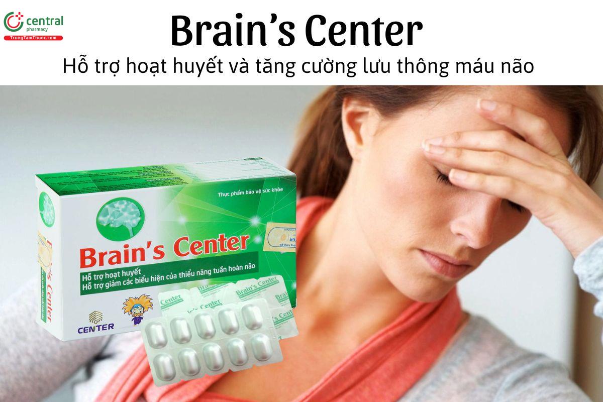 Brain’s Center - Hỗ trợ hoạt huyết và tăng cường lưu thông máu não