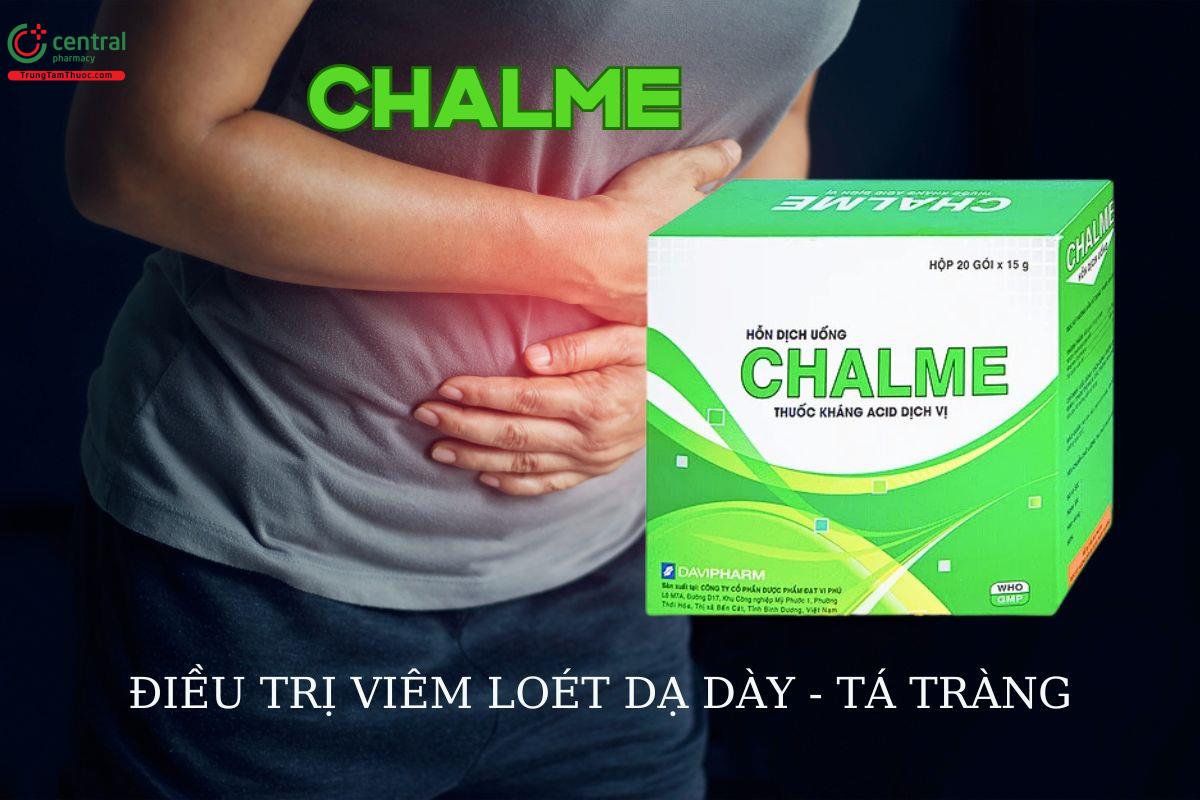 Gel dạ dày Chalme Davipharm điều trị viêm loét dạ dày