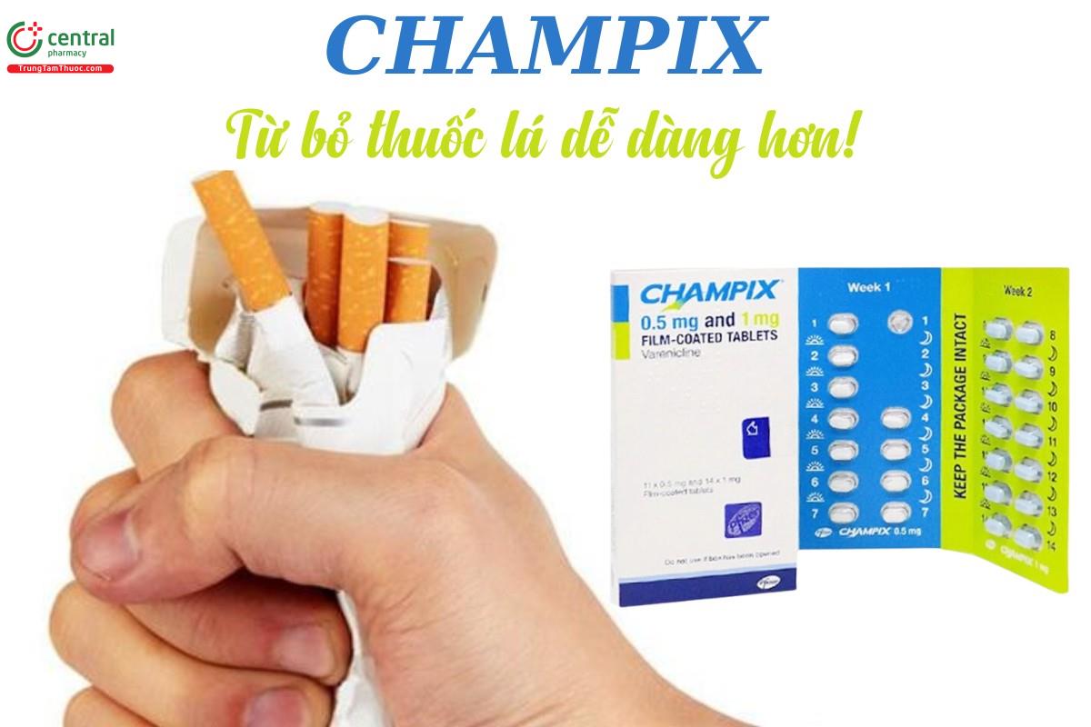 Champix (0,5mg và 1mg)