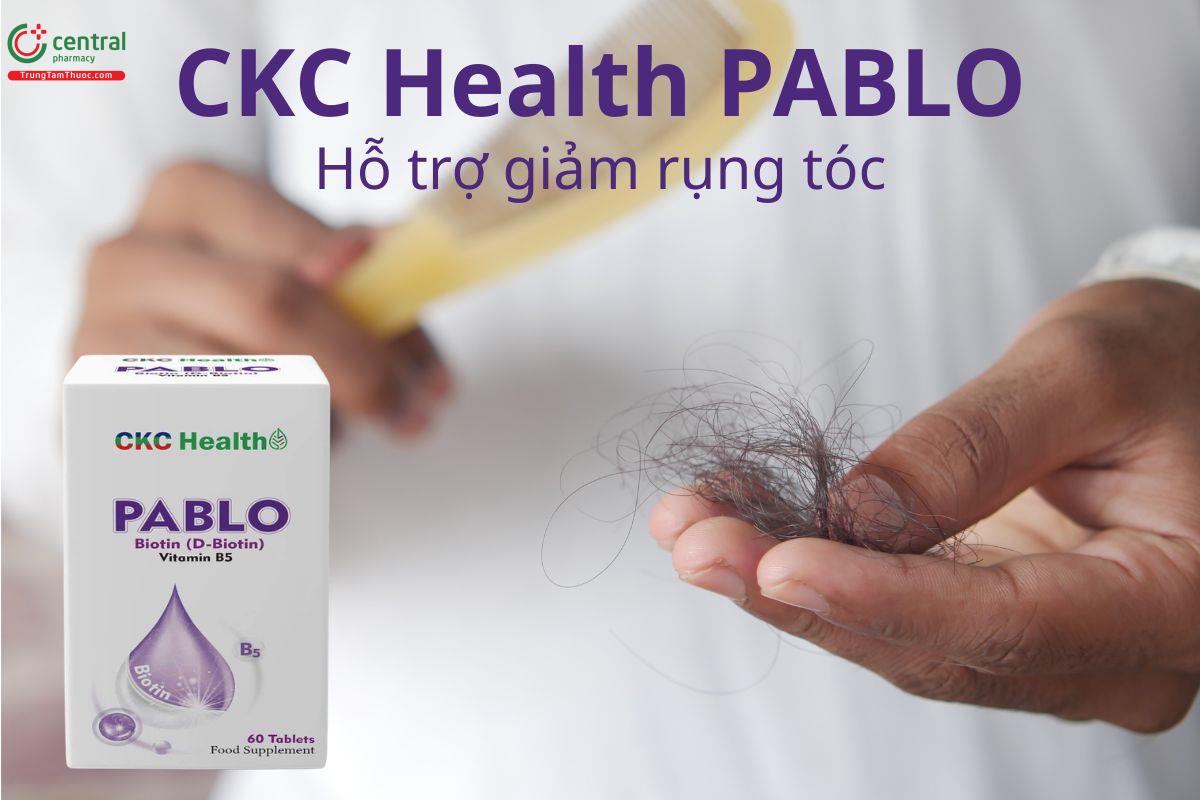 CKC Health PABLO hỗ trợ giảm rụng tóc, nuôi dưỡng tóc chắc khỏe