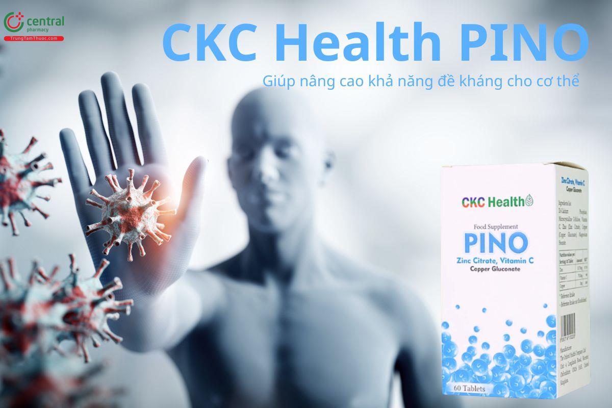 CKC Health Pino hỗ trợ củng cố hệ miễn dịch và nâng cao sức đề kháng