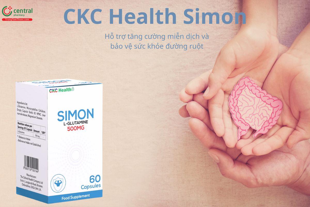 CKC Health Simon giúp tăng cường miễn dịch và bảo vệ đường ruột