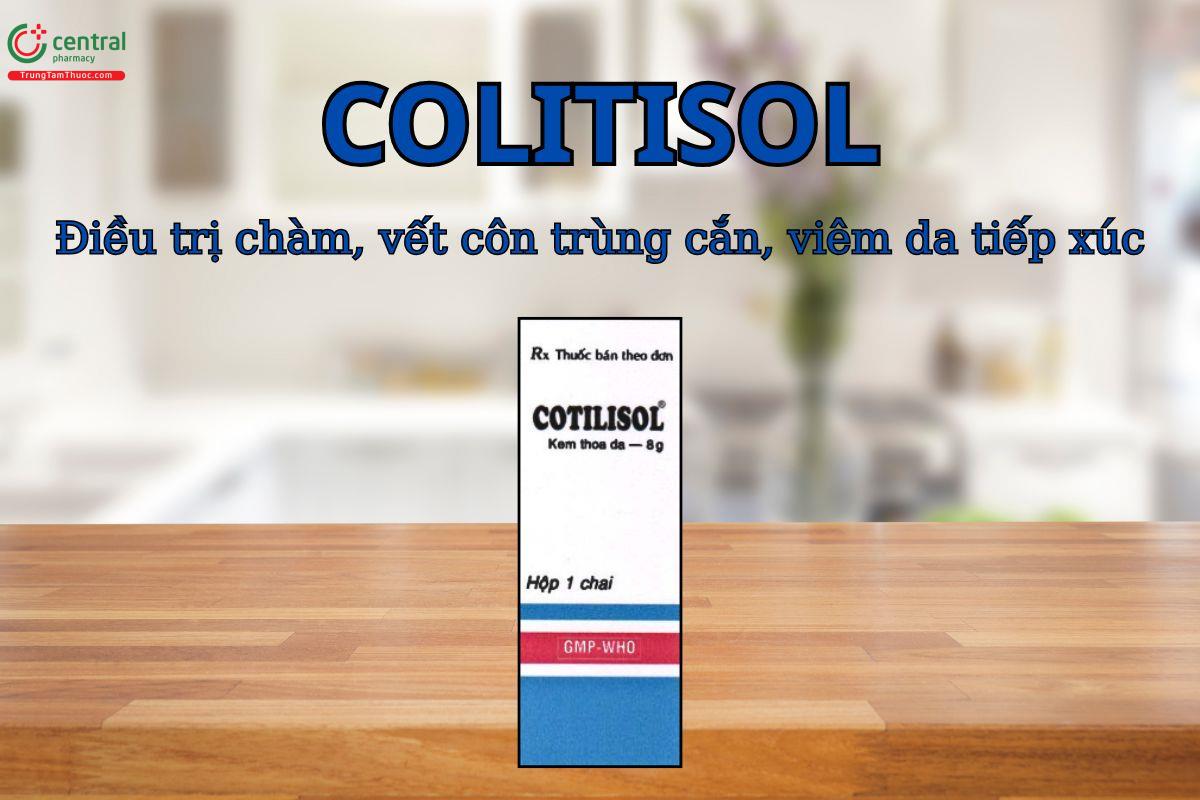 Thuốc Cotilisol điều trị các bệnh da đáp ứng corticoid kèm bội nhiễm