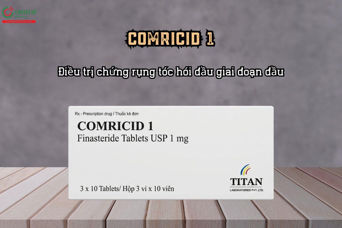 Điều trị rụng tóc nam giới với thuốc COMRICID 1