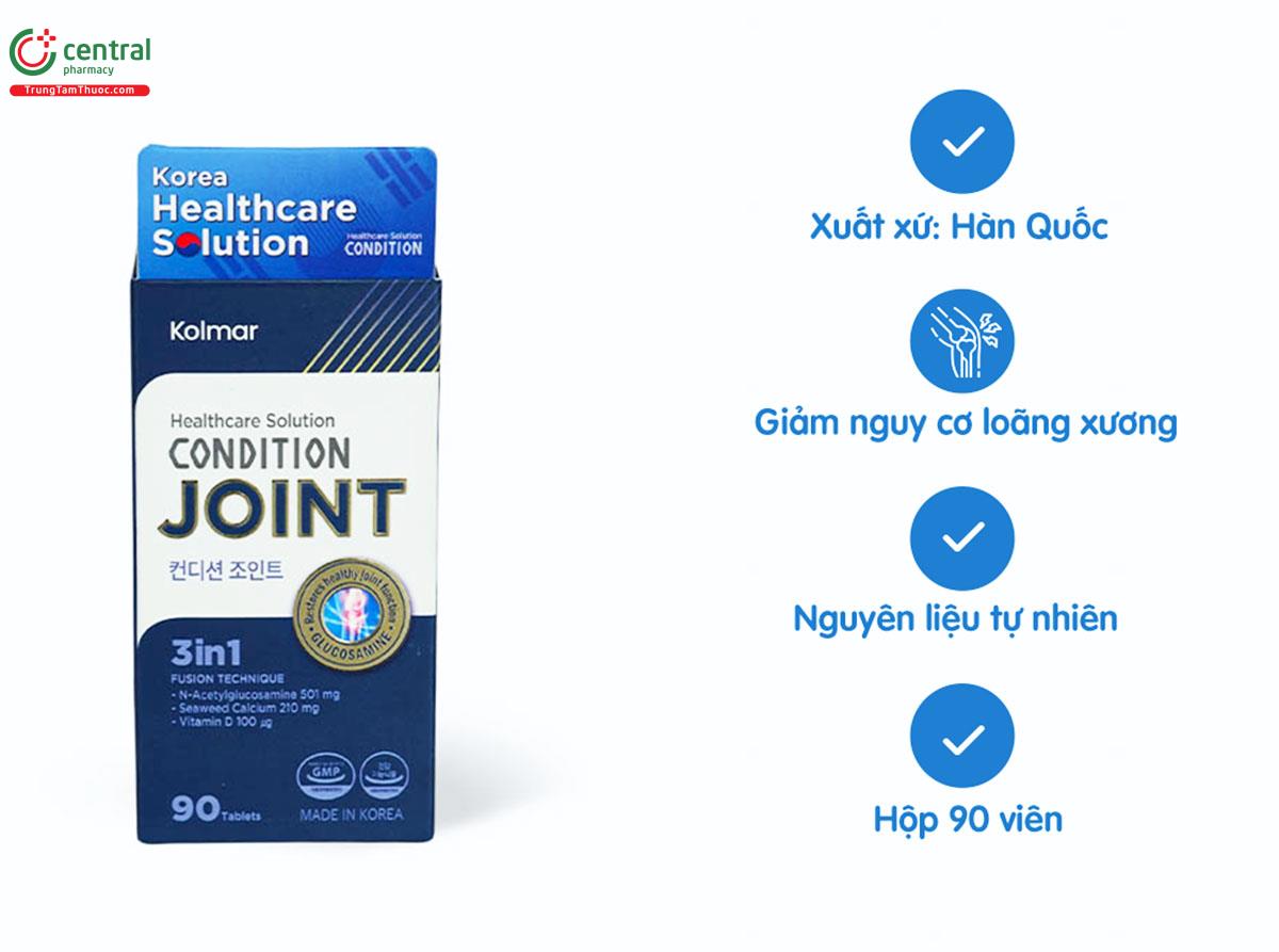 Condition Joint giúp giảm đau nhức xương khớp