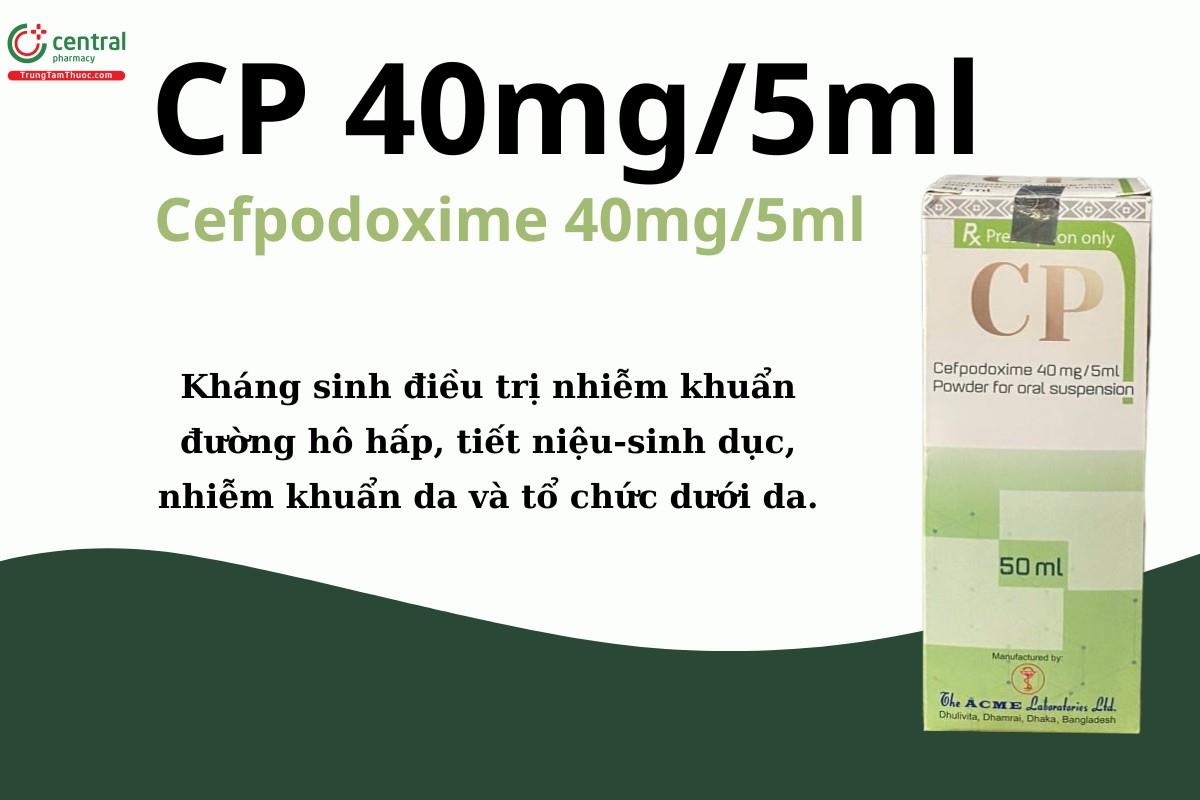 CP 40mg/5ml