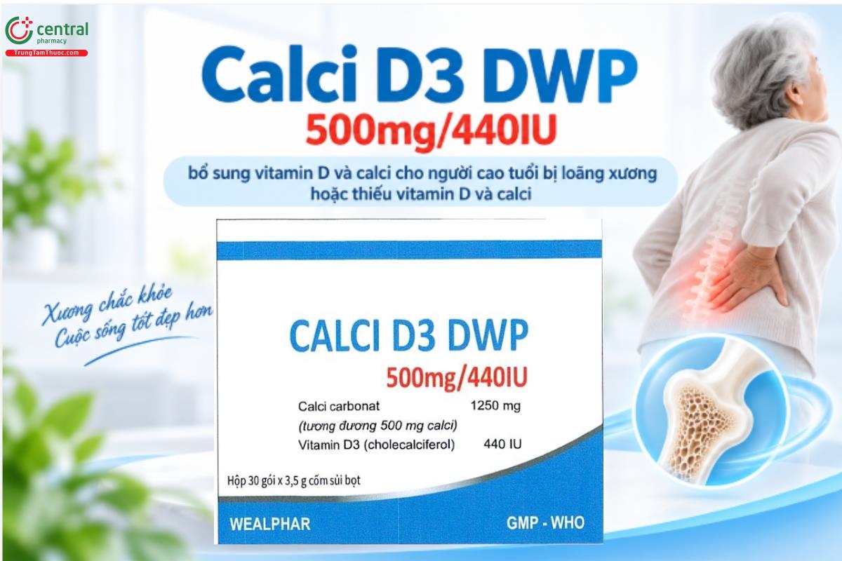 Calci D3 DWP 500mg/440IU