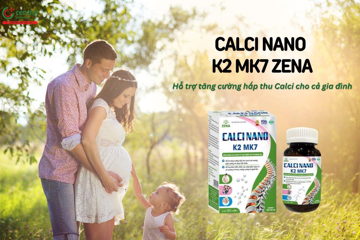 Calci Nano K2 MK7 Zena có công dụng gì?