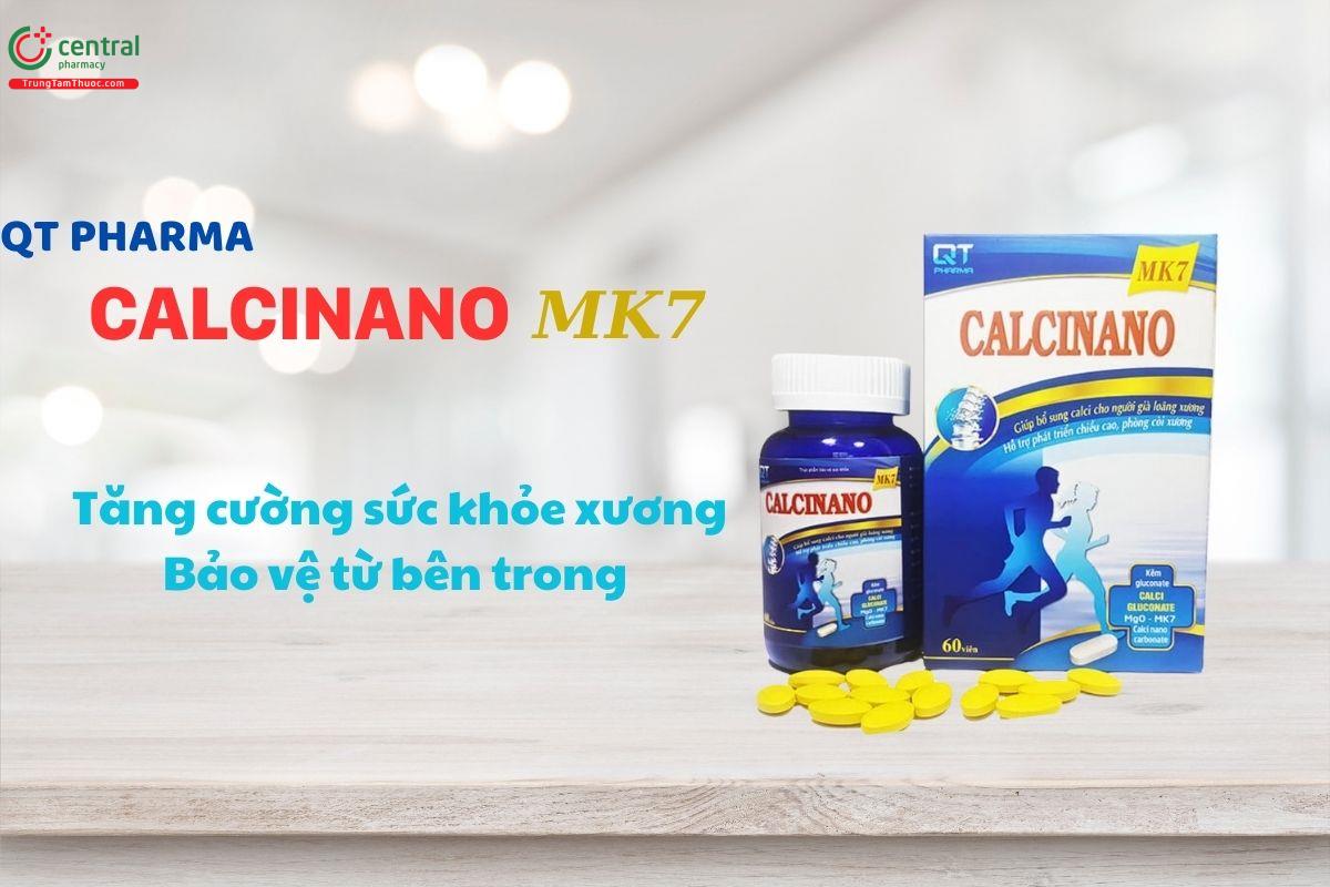 CalciNano MK7 QT - Tăng cường sức khỏe xương, bảo vệ từ bên trong