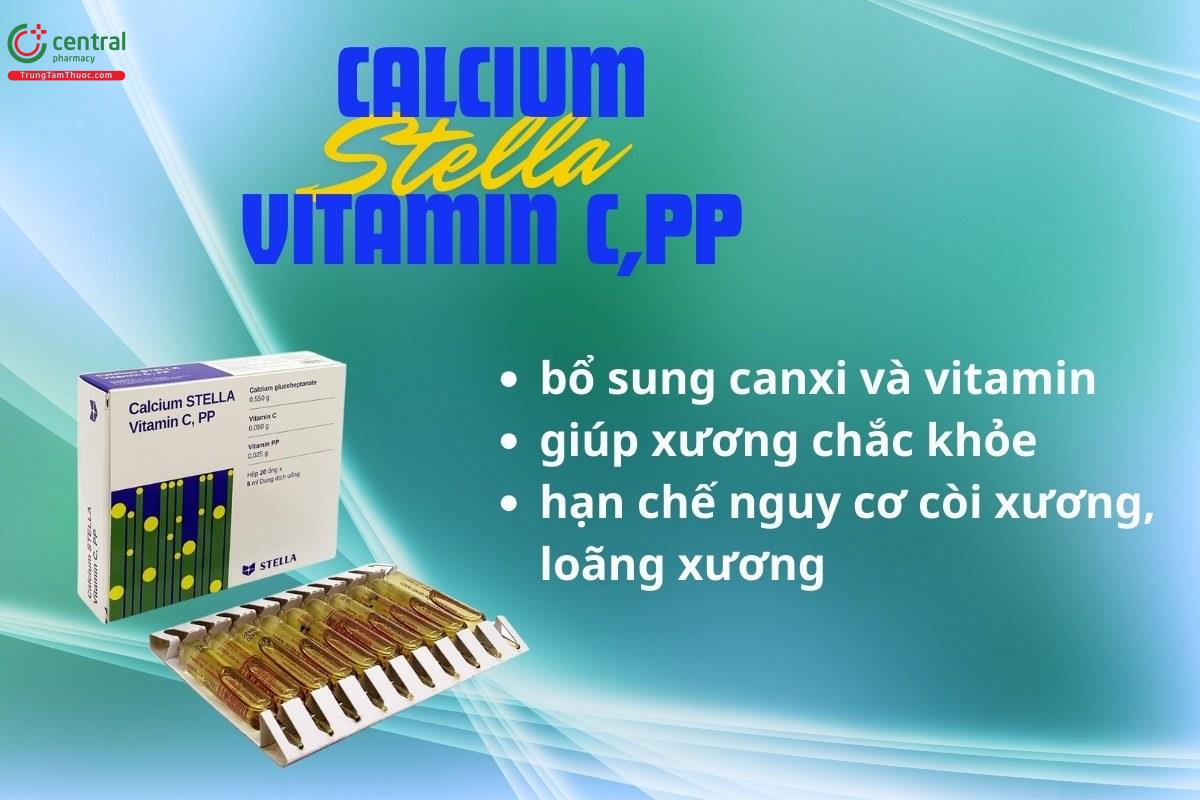 Calcium Stella Vitamin C, PP 10ml
