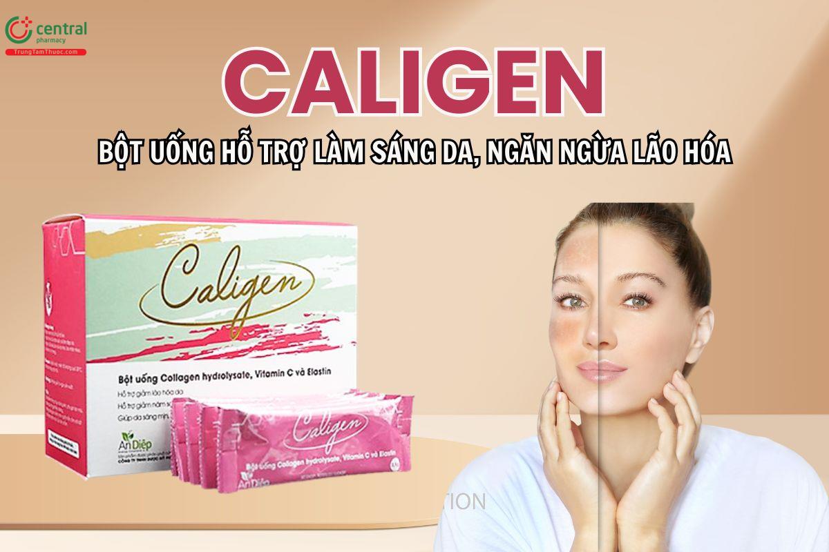Caligen hỗ trợ chăm sóc da sáng khỏe từ bên trong