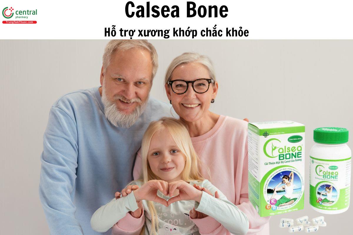 Calsea Bone Glomed - Giúp phòng ngừa nguy cơ thiếu hụt canxi