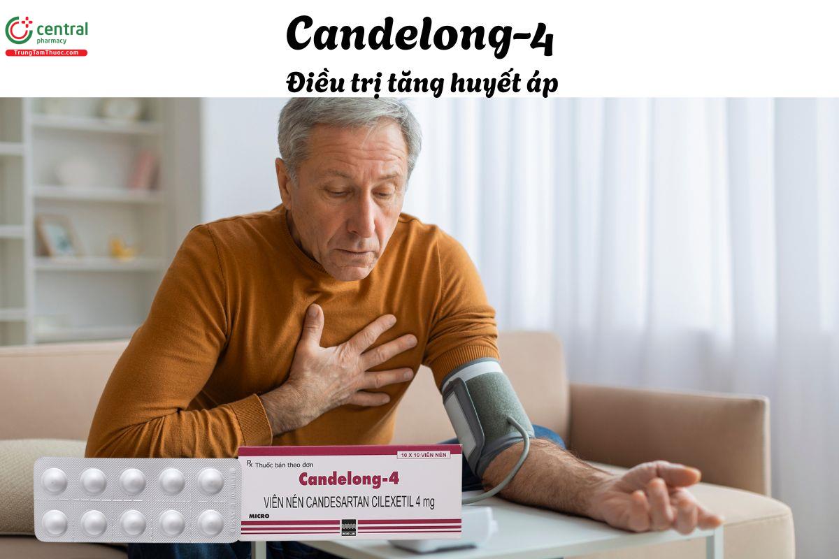 Thuốc Candelong-4 - Điều trị tăng huyết áp có thể đơn độc hoặc phối hợp