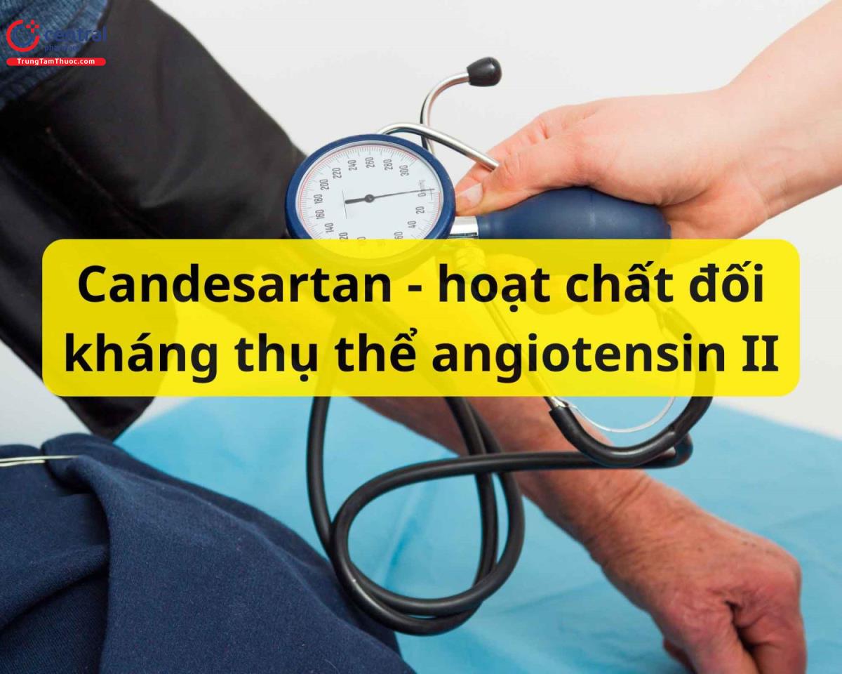 Candesartan - hoạt chất đối kháng thụ thể angiotensin II