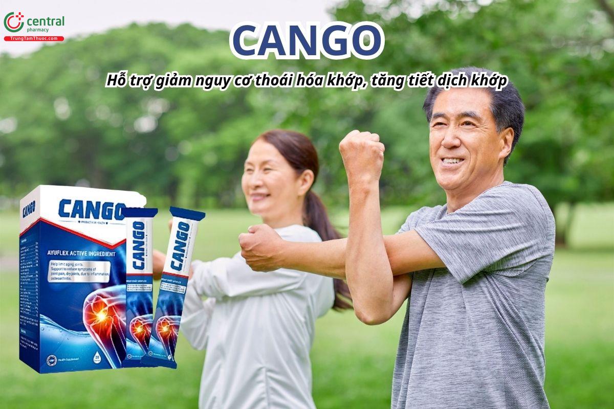 Cango hỗ trợ giảm nguy cơ thoái hóa khớp, tăng tiết dịch khớp