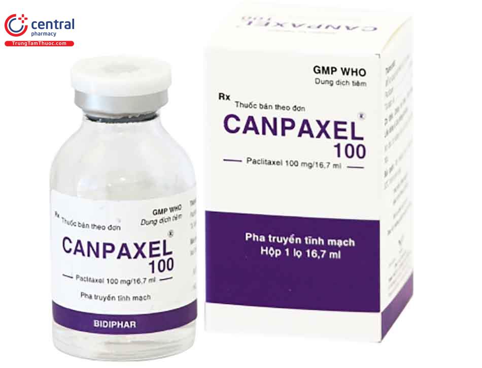 Thuốc Canpaxel 100mg điều trị ung thư