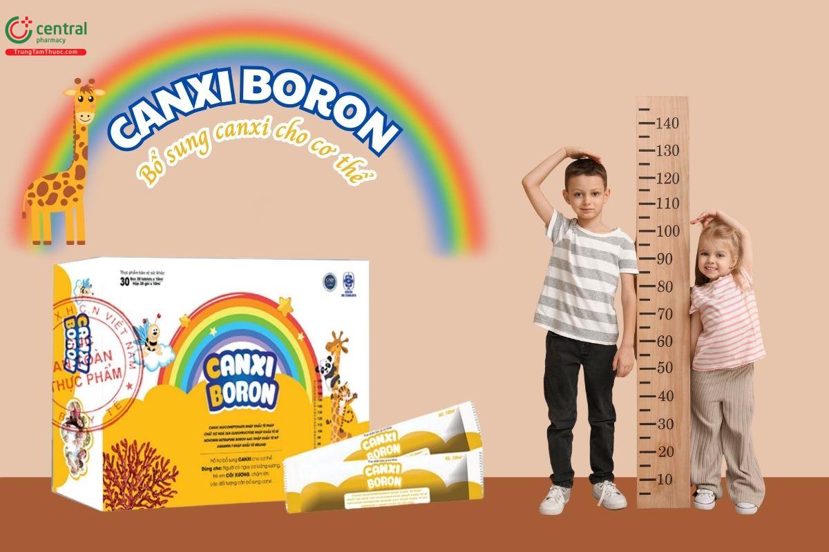 Canxi Boron hỗ trợ bổ sung canxi cho cơ thể