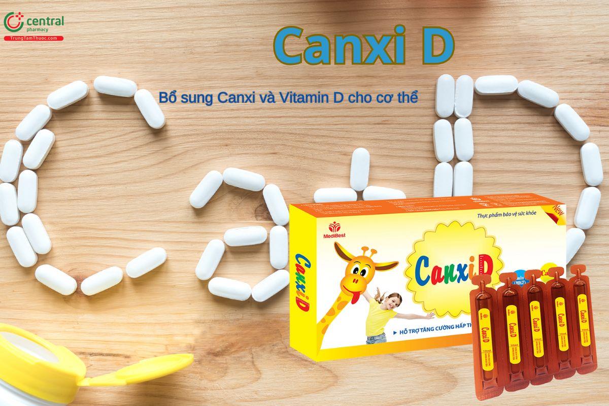 Canxi D Medibest bổ sung Canxi và Vitamin D cho trẻ em và người lớn