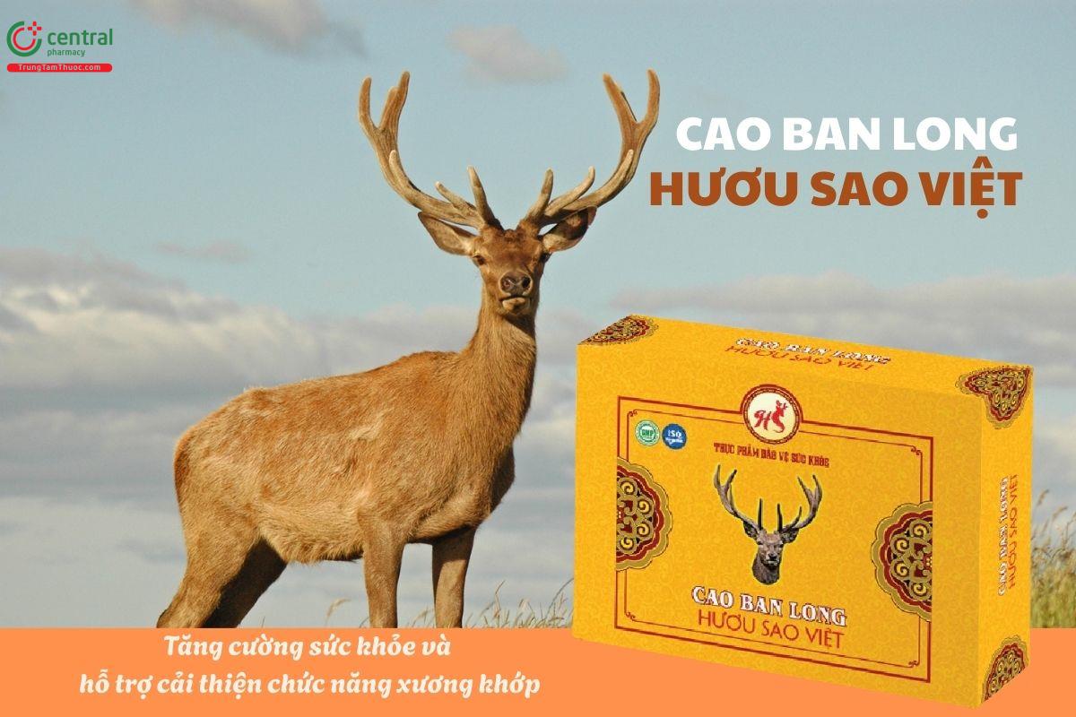 Cao Ban Long Hươu Sao Việt giúp tăng cường sức khỏe và hỗ trợ cải thiện chức năng xương khớp
