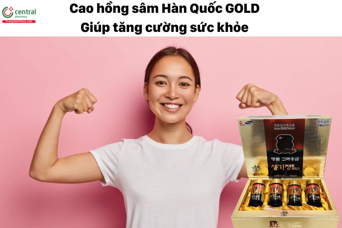 Cao Hồng Sâm Gold Hàn Quốc - Tăng cường sức khỏe, chống lão hóa