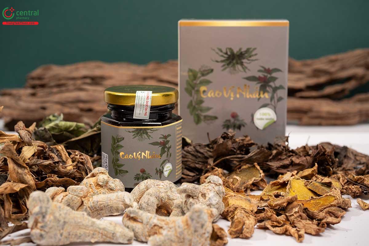 Cao Vị Nhân được chiết xuất hoàn toàn từ các dược liệu có nguồn gốc từ thiên nhiên