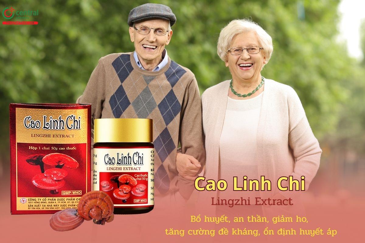 Cao Linh Chi Lingzhi Extract OPC giúp bổ huyết, an thần, giảm ho, tăng cường đề kháng, ổn định huyết áp