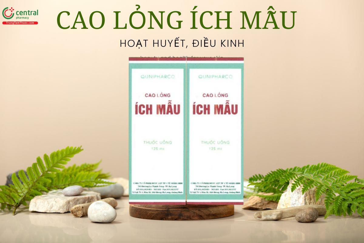 Cao lỏng ích mẫu Quảng Ninh
