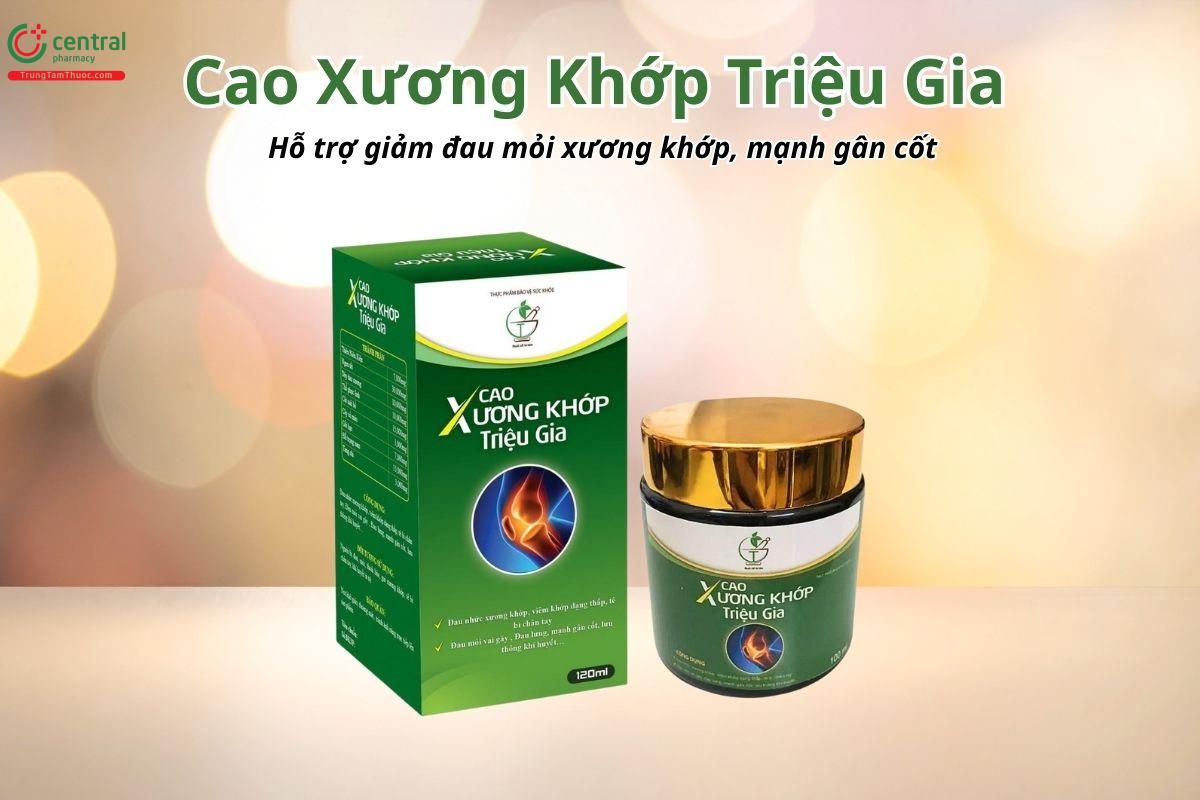 Cao Xương Khớp Triệu Gia hỗ trợ giảm đau mỏi xương khớp, mạnh gân cốt