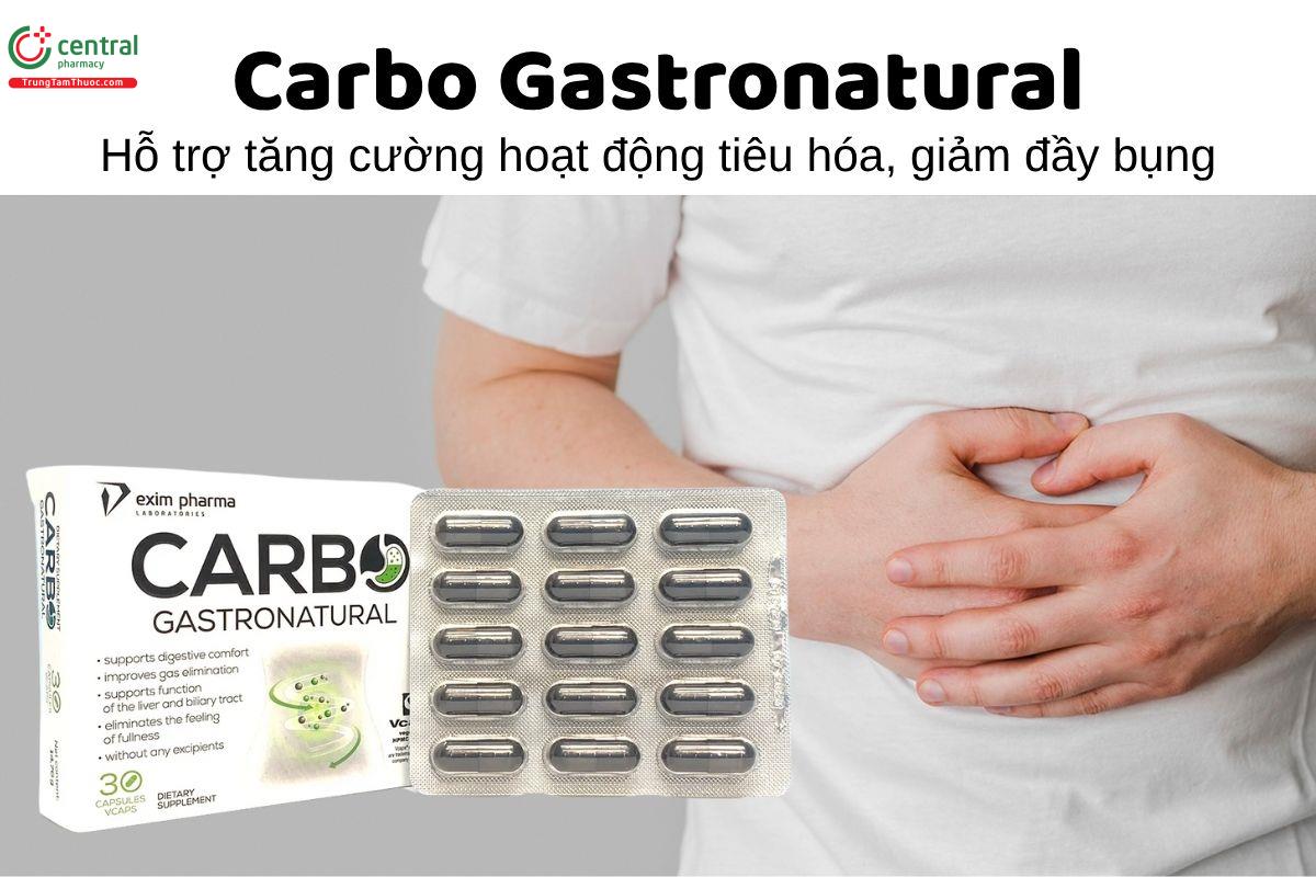 Carbo Gastronatural - Hỗ trợ tăng cường hoạt động tiêu hóa, giảm đầy bụng