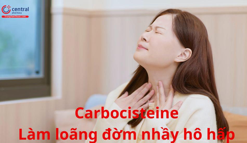 Carbocisteine giảm hen phế quản