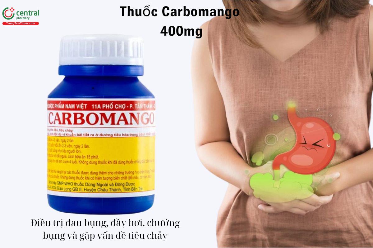 Công dụng của Carbomango 400mg