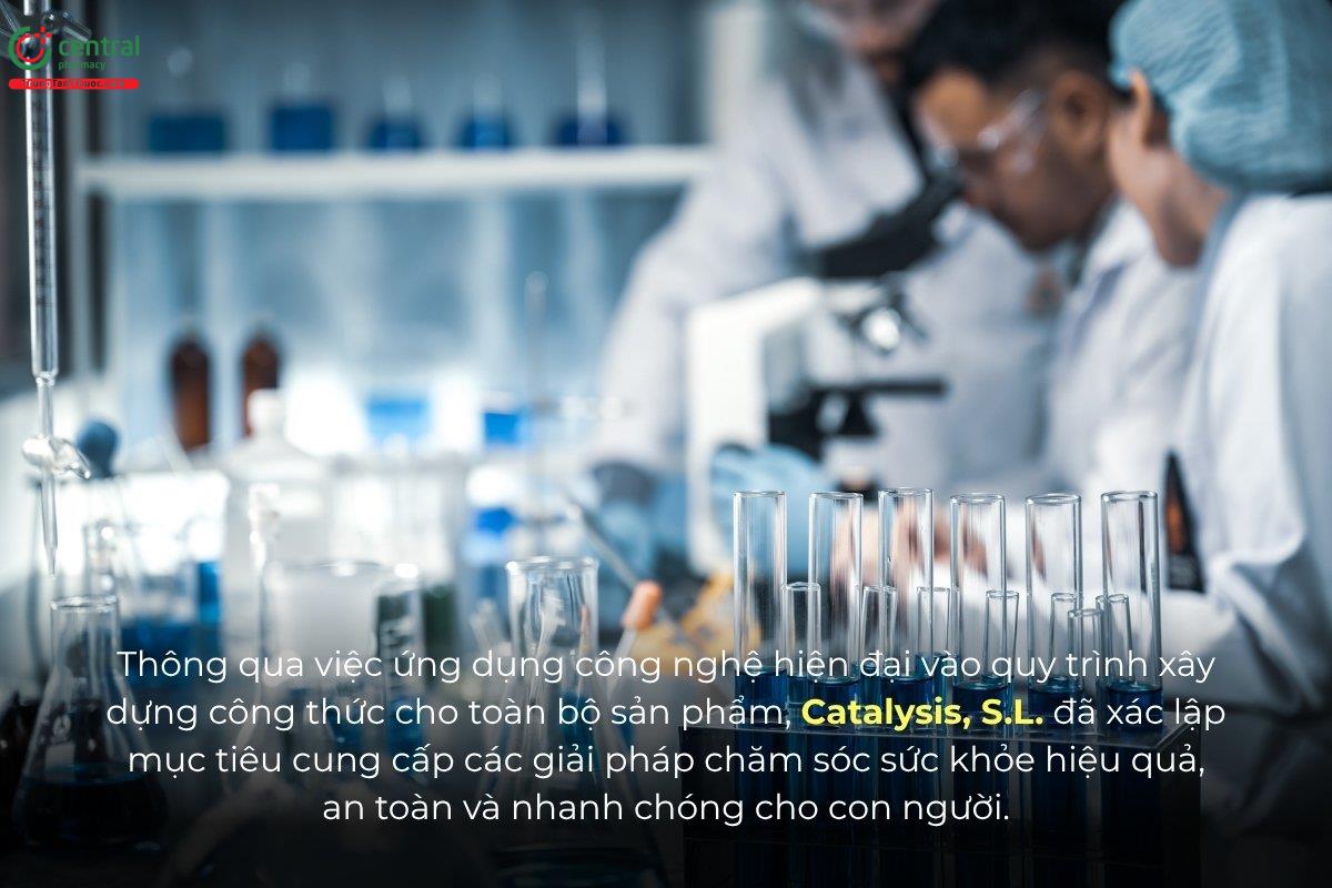Catalysis, S.L. cũng luôn cam kết lan tỏa những thành tựu nghiên cứu của mình ra thị trường toàn cầu.