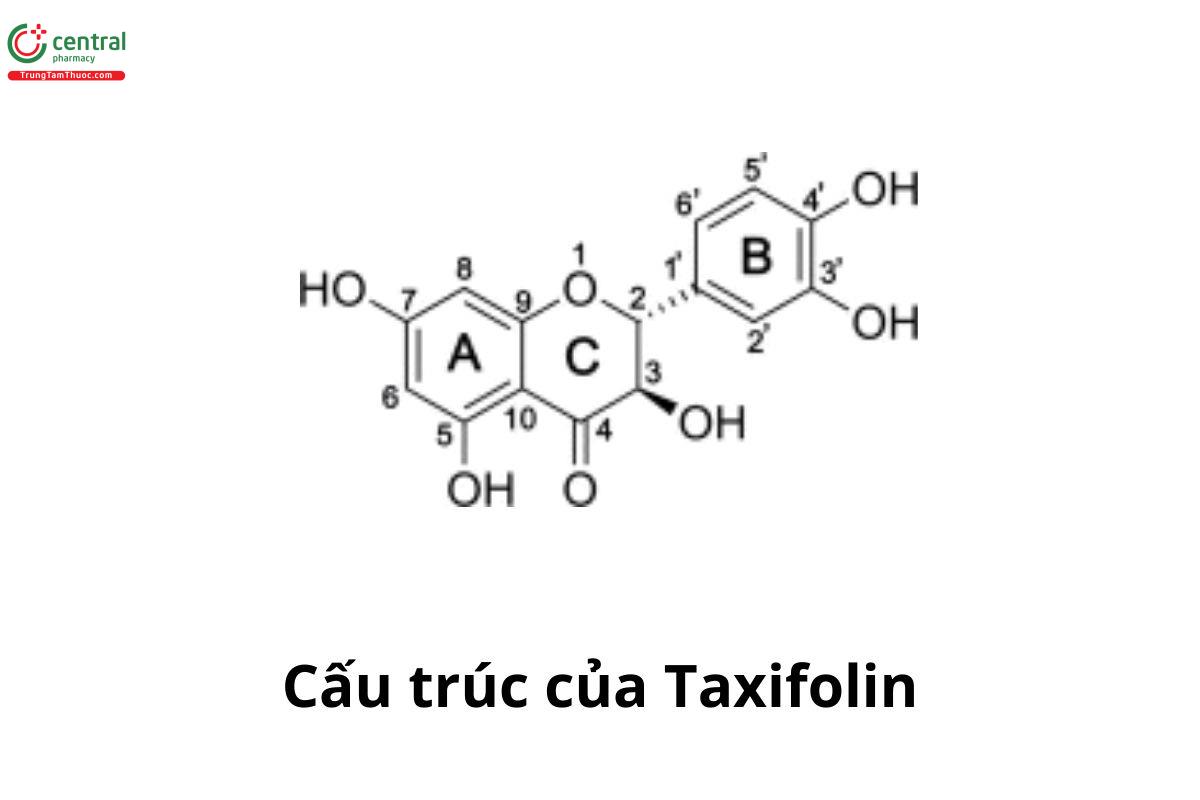 Cấu trúc của Taxifolin 