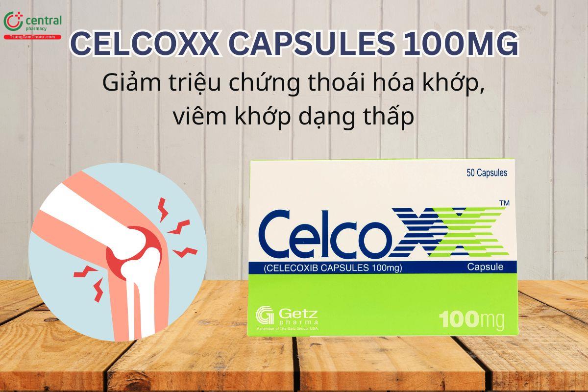 Celcoxx Capsules 100mg giúp giảm các triệu chứng của viêm khớp dạng thấp
