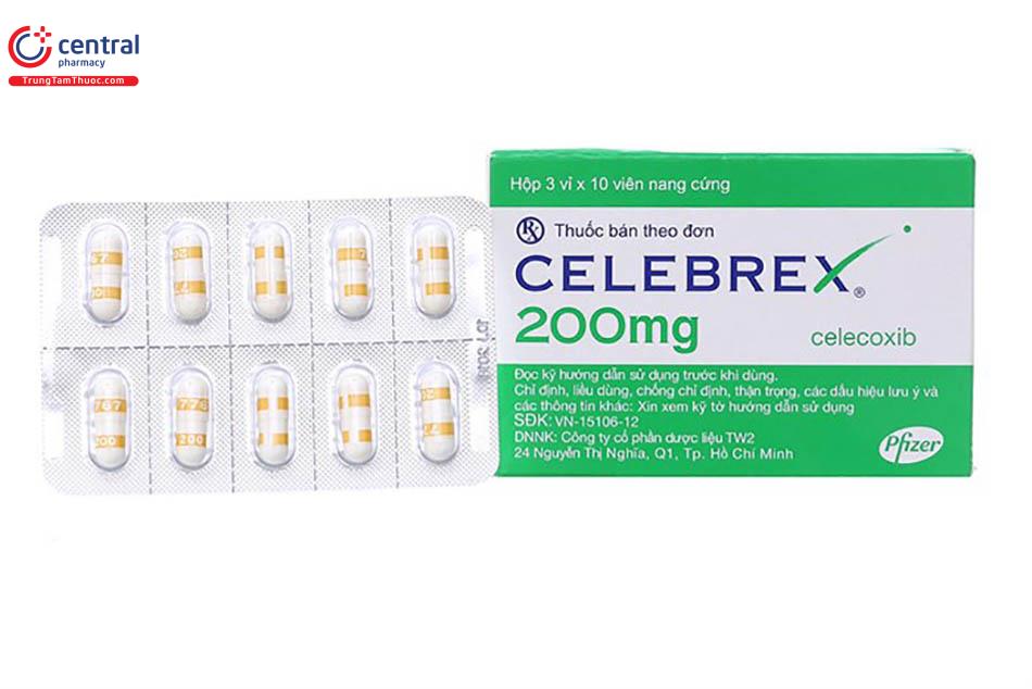 Celebrex là thuốc điều trị bệnh xương khớp thuộc nhóm NSAIDs