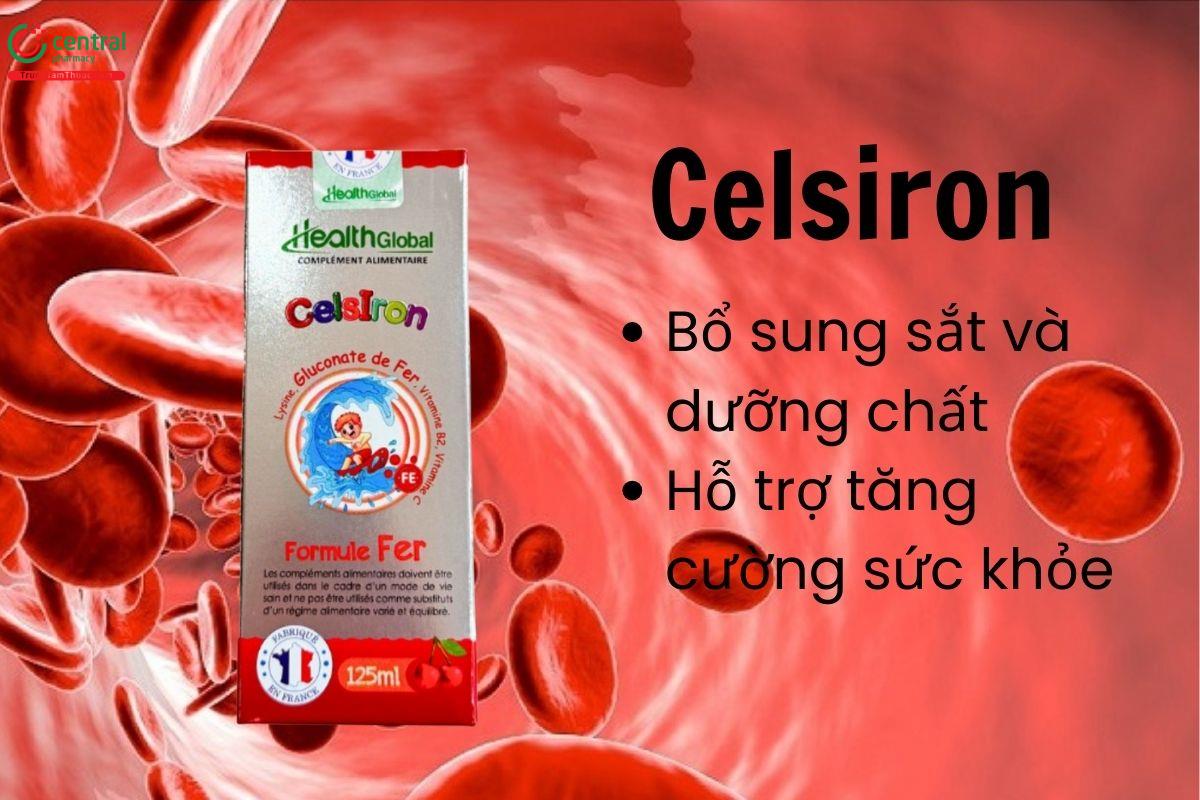 Celsiron - Bổ sung sắt và dưỡng chất hỗ trợ tăng cường sức khỏe