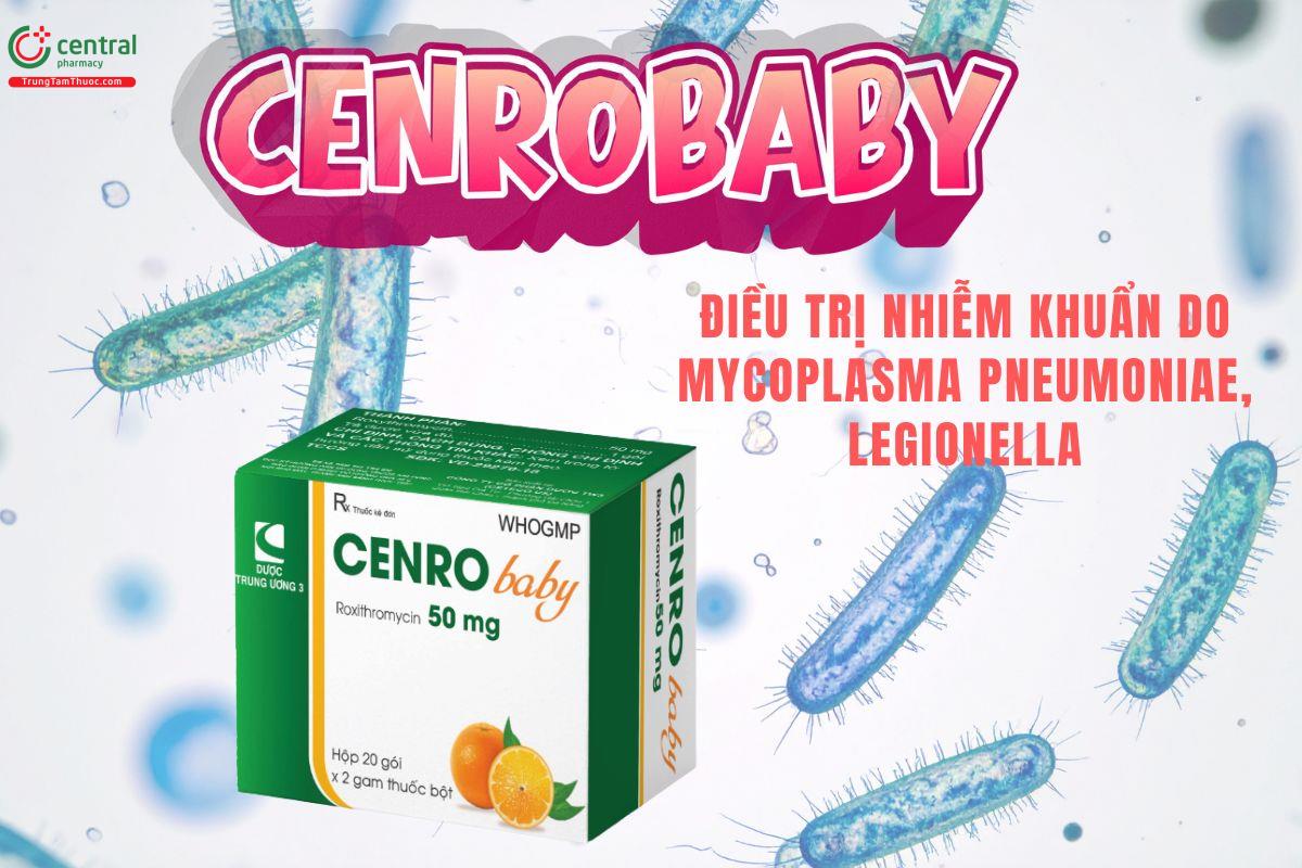 Thuốc Cenrobaby điều trị bệnh bạch cầu, ho gà giai đoạn đầu