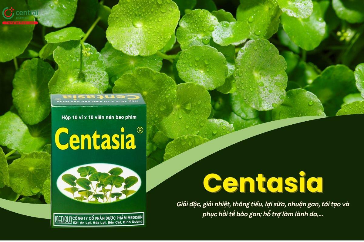 Thuốc Centasia Medisun giải độc, giải nhiệt, thông tiểu, lợi sữa