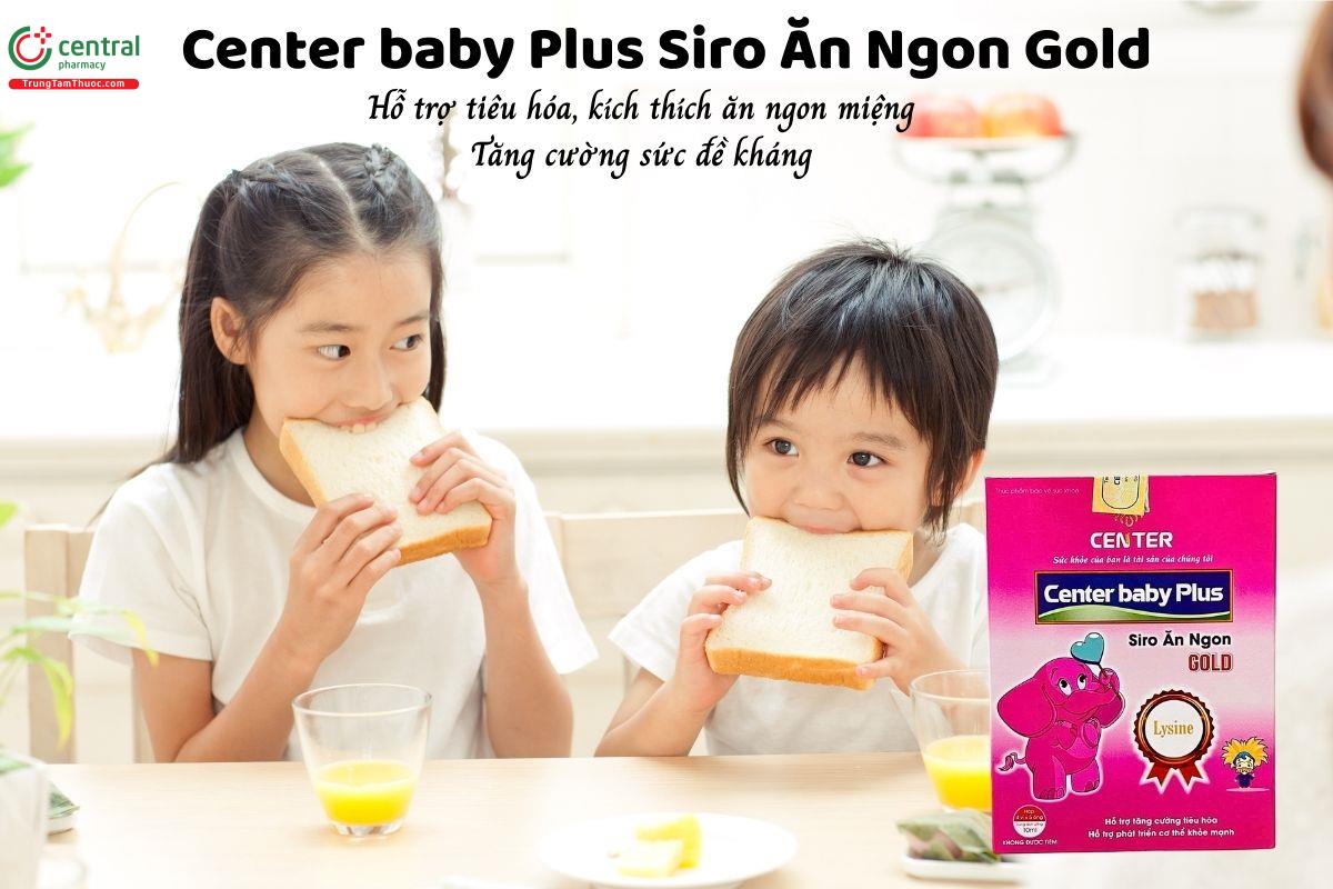 Center baby Plus Siro Ăn Ngon Gold