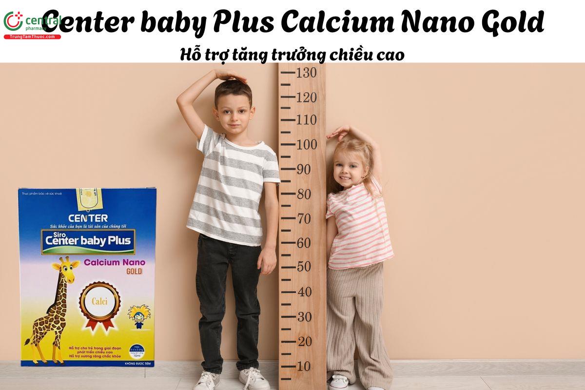 Center baby Plus Calcium Nano Gold - Giúp xương răng chắc khỏe