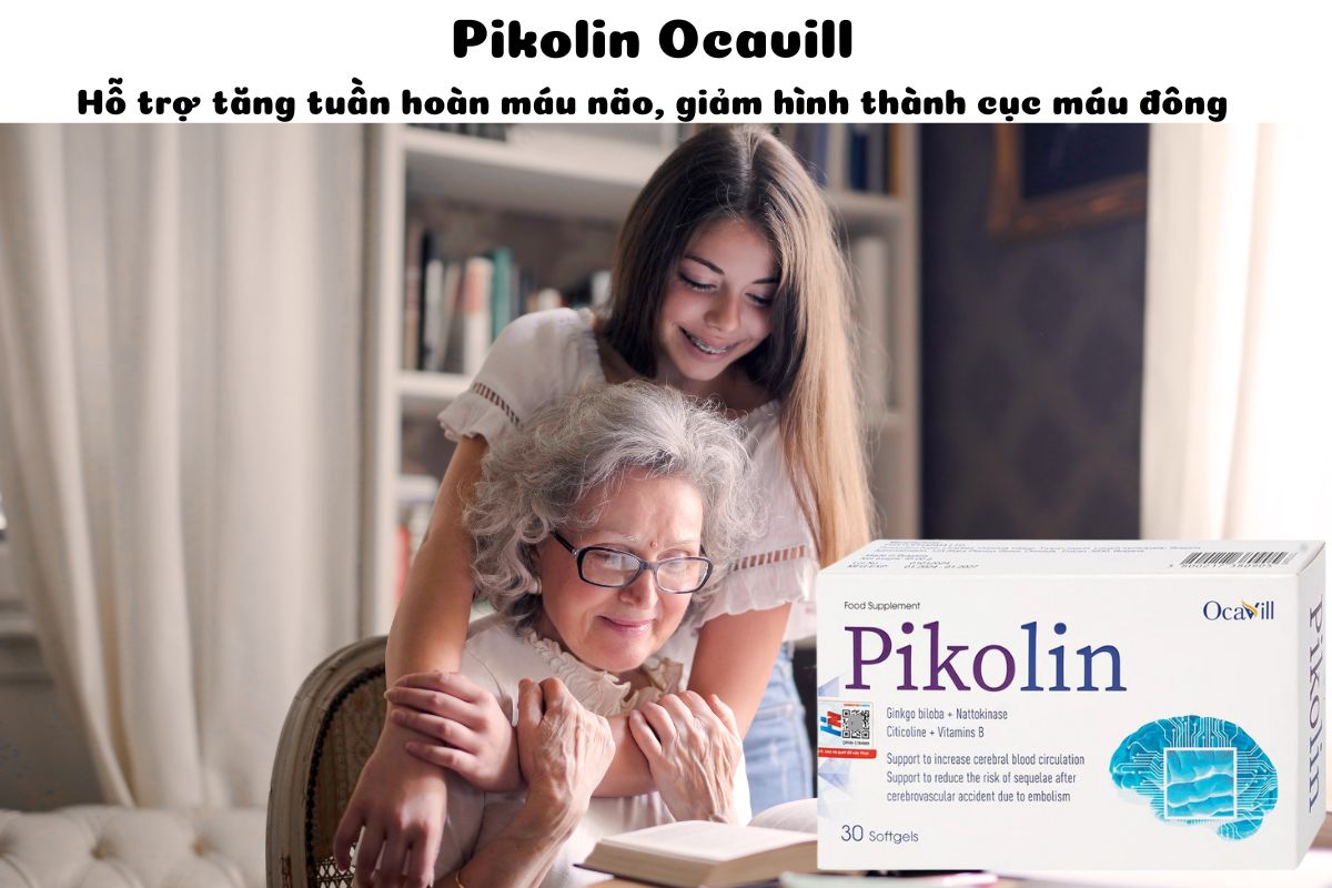 Pikolin Ocavill (Vỉ) - Giúp ngăn ngừa hình thành cục máu đông