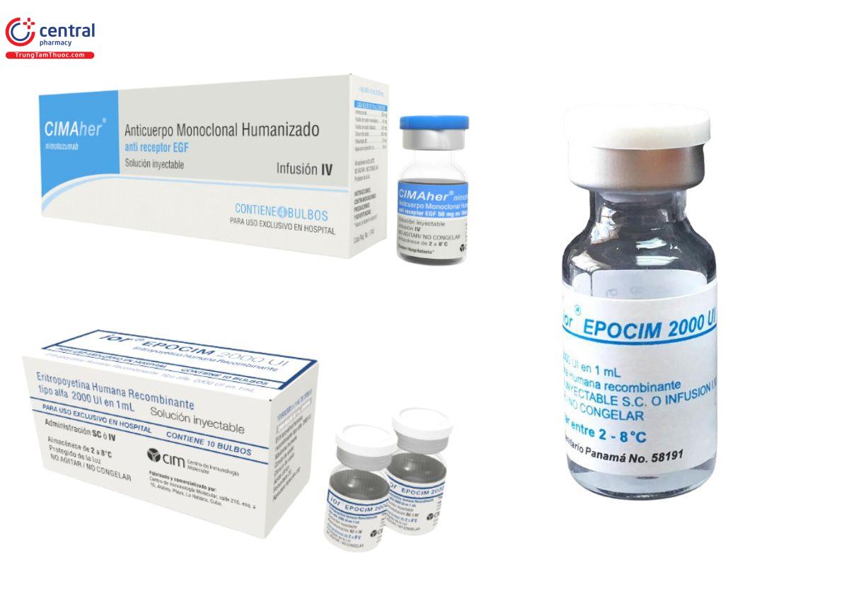 Các sản phẩm của công ty Centro De Immunogia Molecular 
