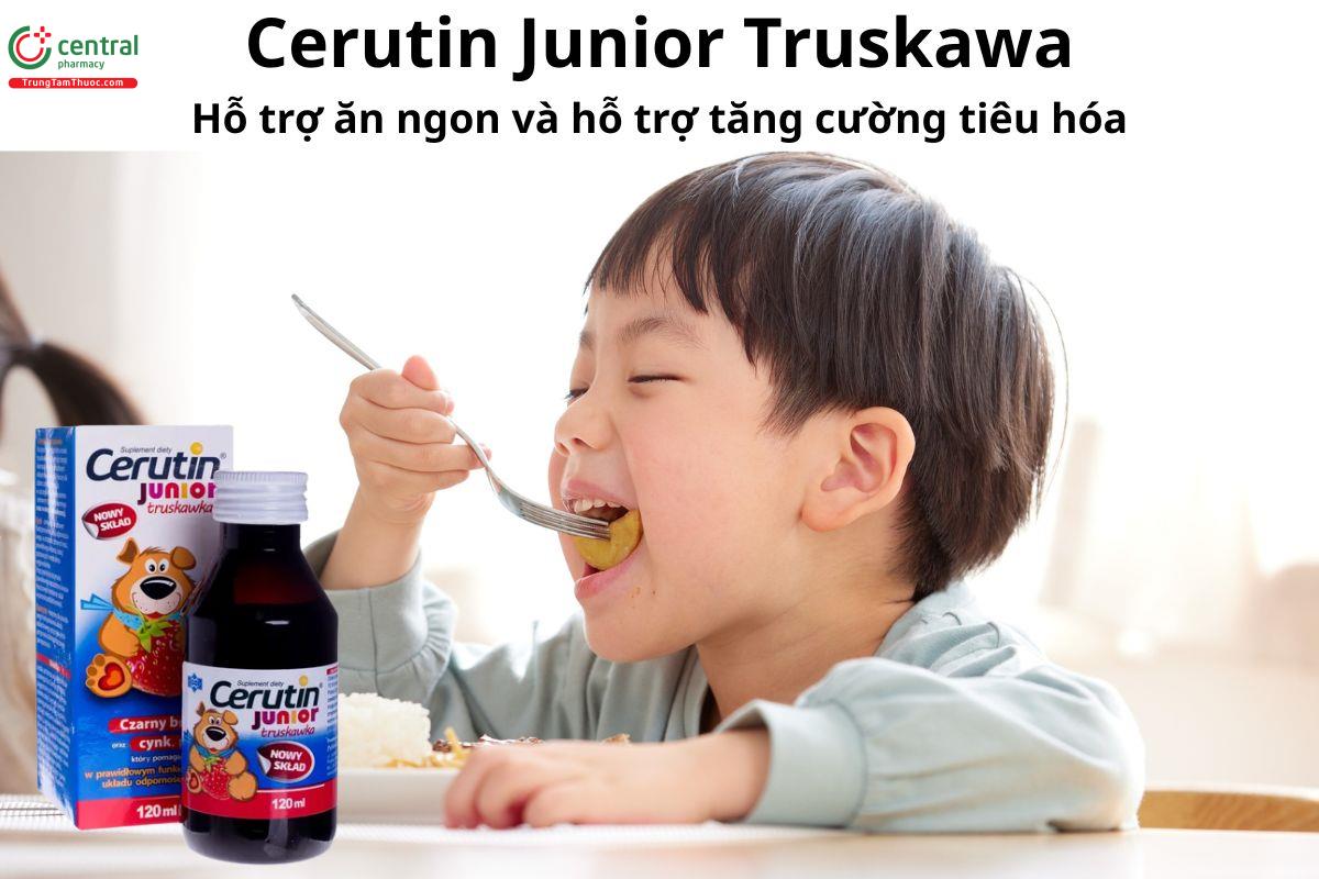 Cerutin Junior Truskawa - Giúp phục hồi sức khỏe, nâng cao đề kháng