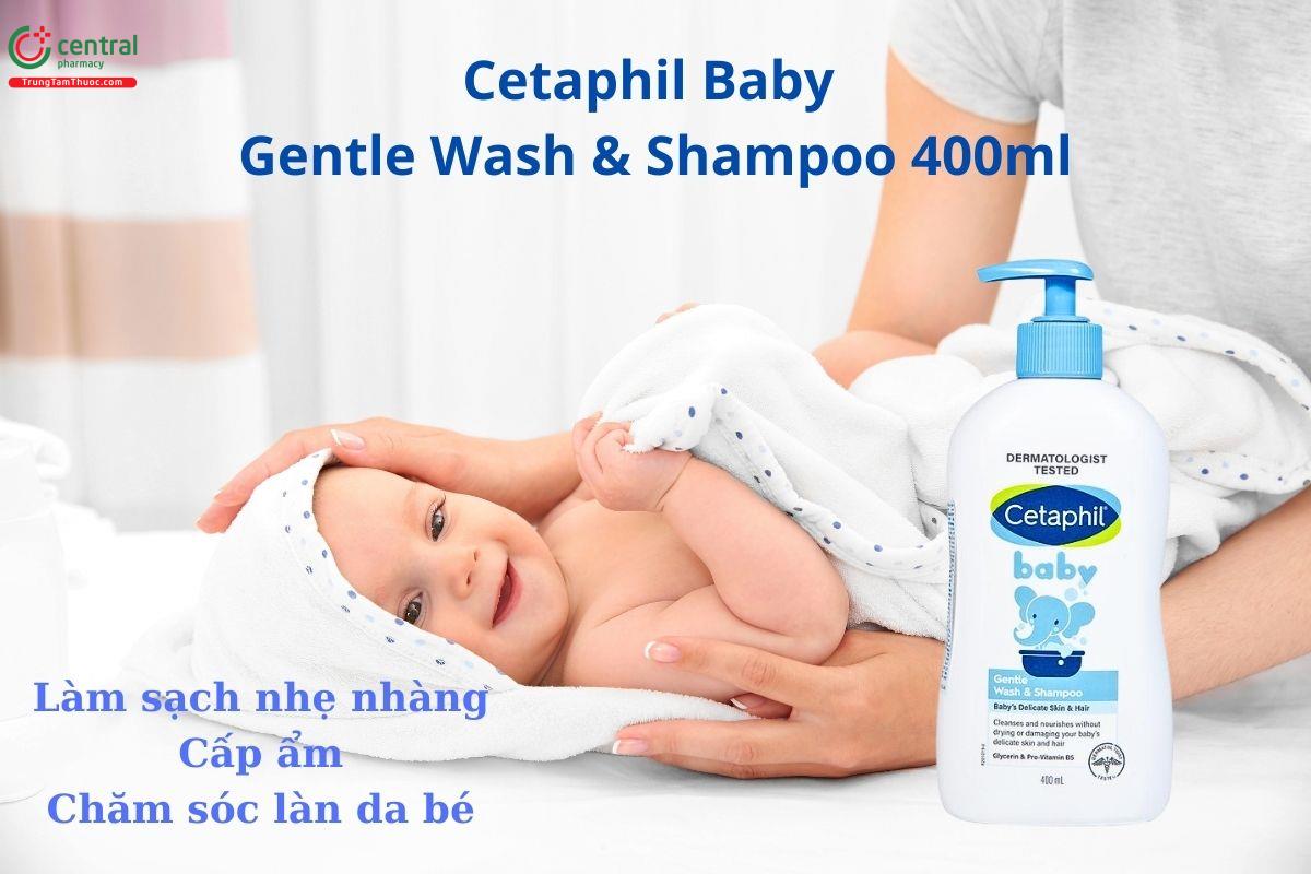 Cetaphil Baby Gentle Wash & Shampoo 400ml