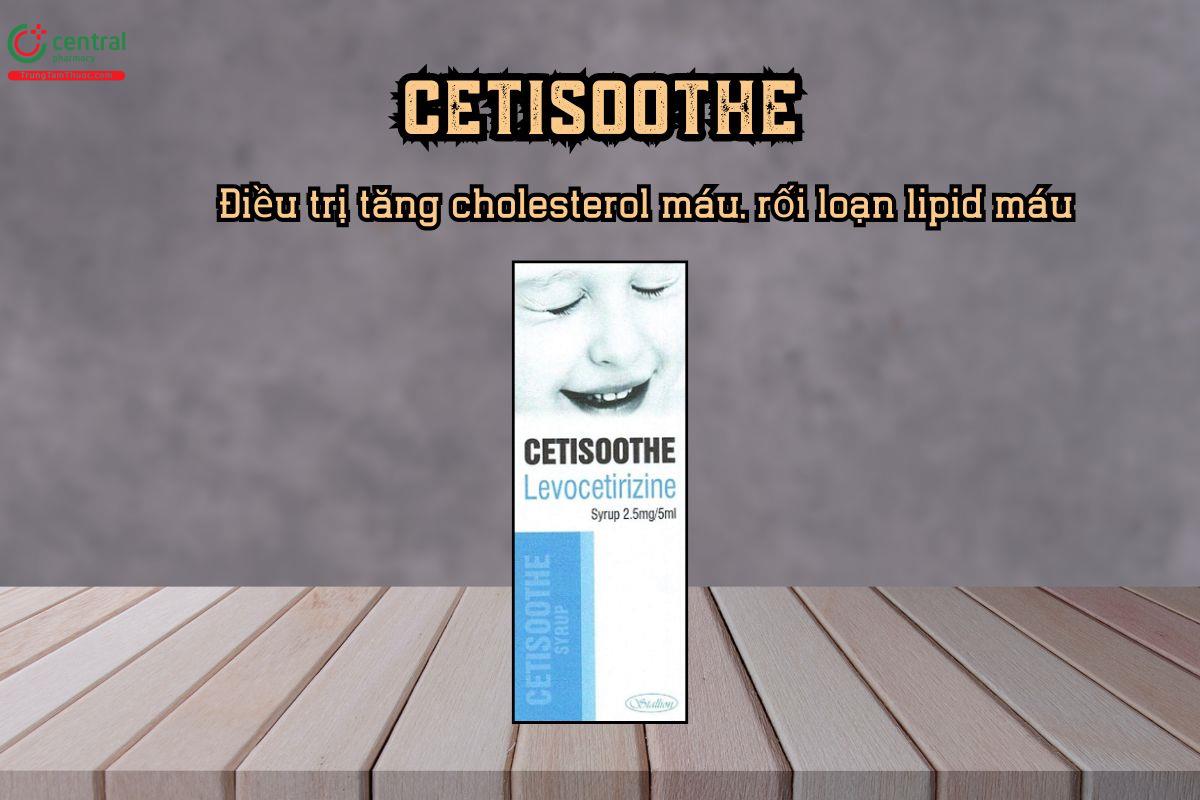 Thuốc Cetisoothe 60ml chứa Levocetirizine hỗ trợ giảm viêm mũi dị ứng