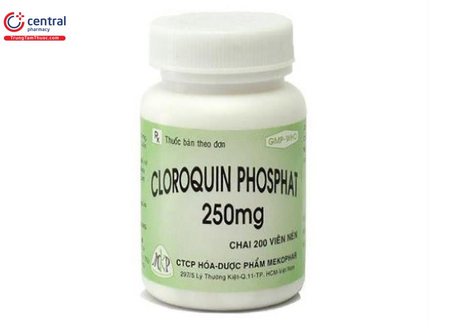 Hình ảnh thuốc Cloroqunin Phosphat