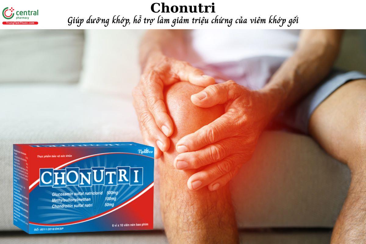 Chonutri - Giúp nuôi dưỡng khớp, hỗ trợ giảm nguy cơ thoái hóa khớp