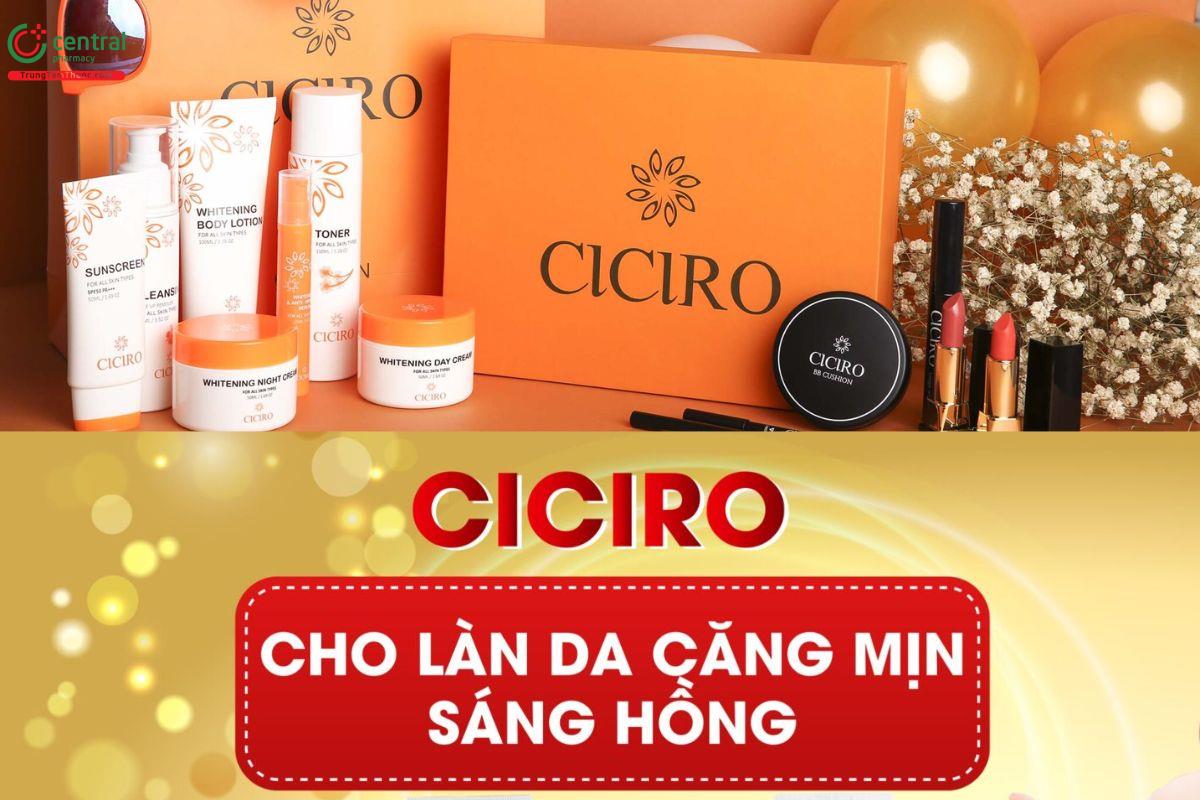 Ciciro - thương hiệu mỹ phẩm thiên nhiên đến từ Hàn Quốc